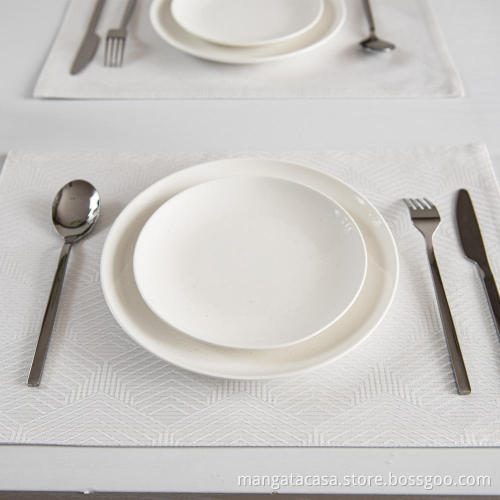 Washable jacquard dining mat